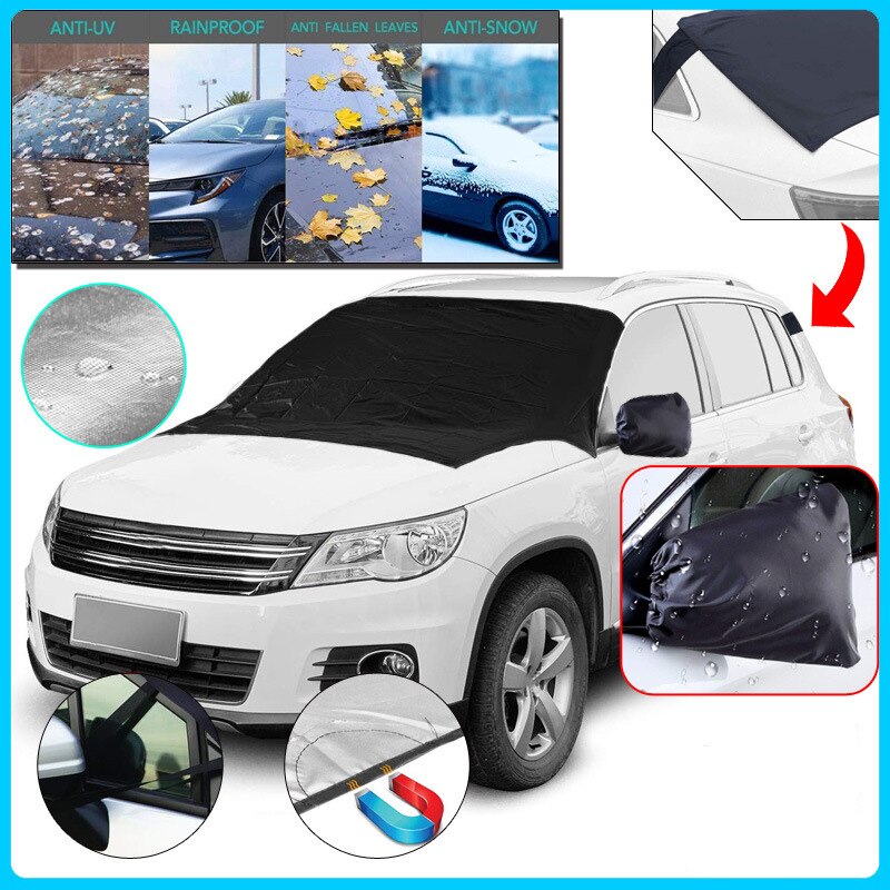 Magnetic Windshield Snow Cover — Frost & Ice Guard