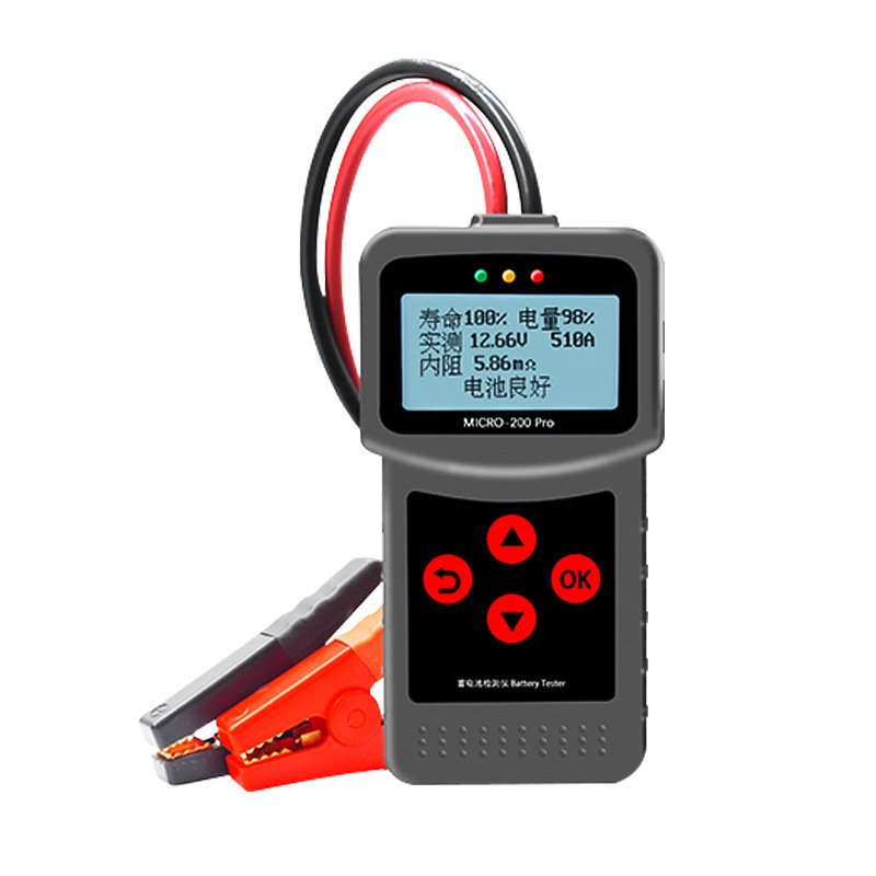 12V Battery Tester — Battery, Charging & Start System Analyzer