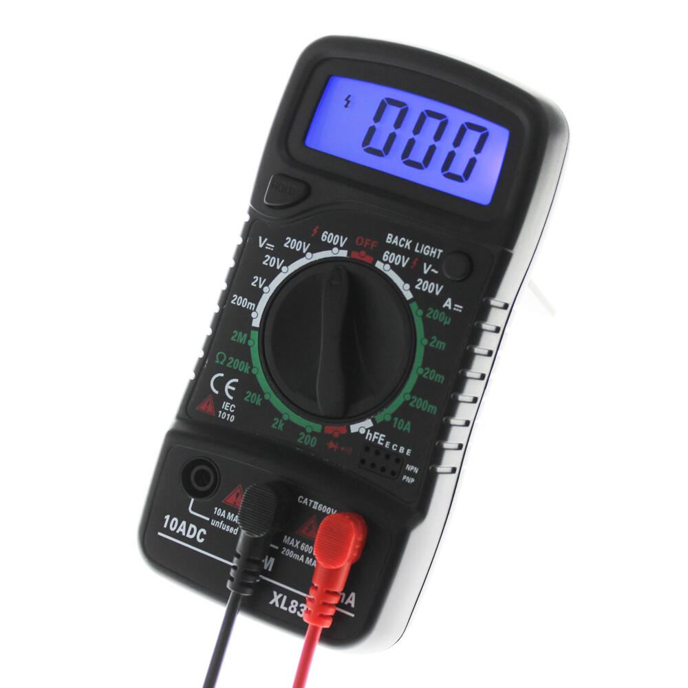 Digital Multimeter XL830L — Voltage, Current, Continuity
