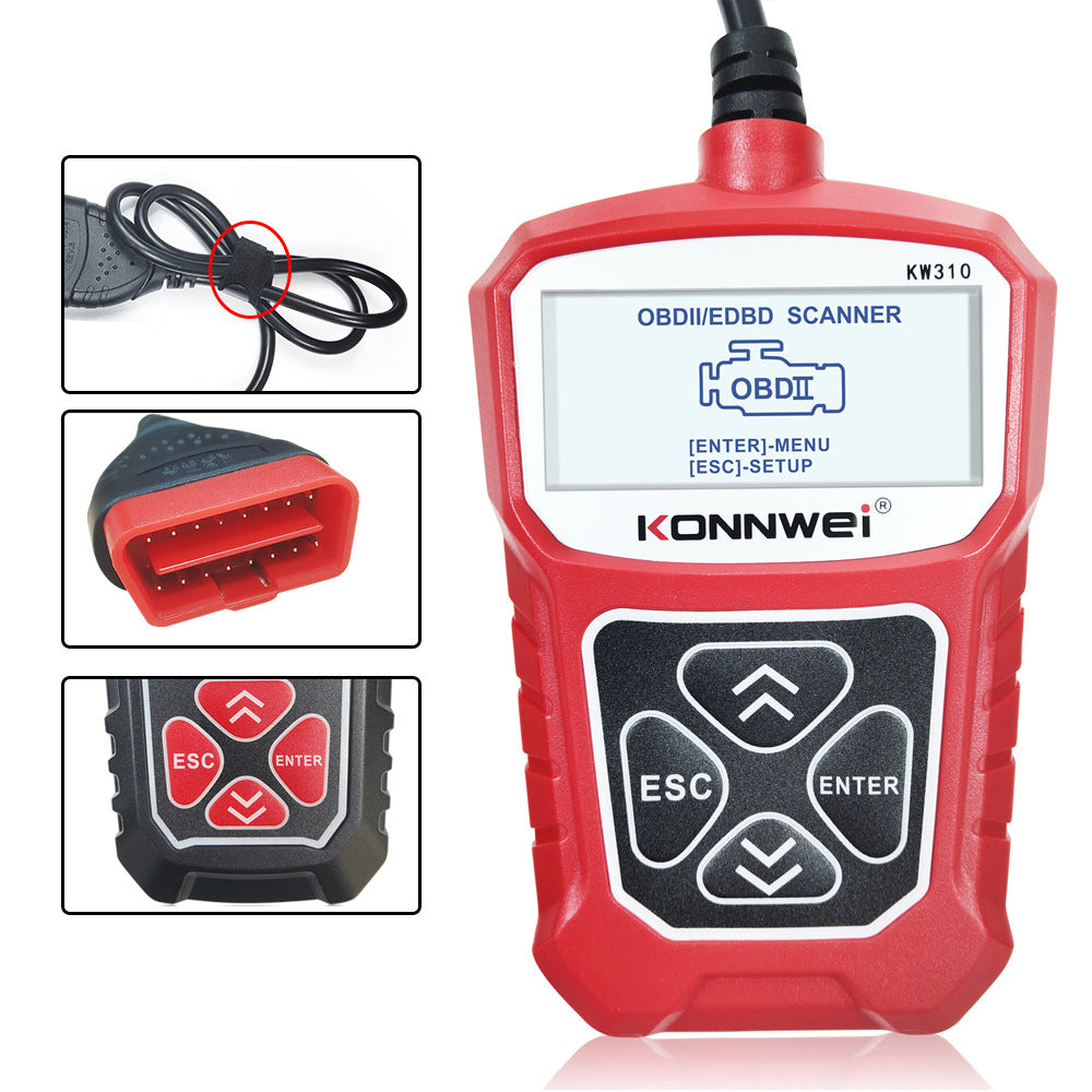 KONNWEI KW310 OBD2 Scanner — Engine Code Reader