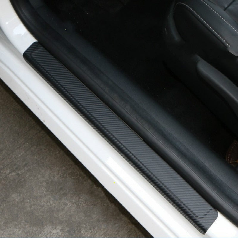 Carbon Fiber Door Sill Protector Strip