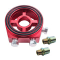 Oil Pressure Gauge Adapter Fitting — Black