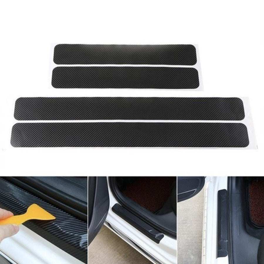 Carbon Fiber Door Sill Protector Strip