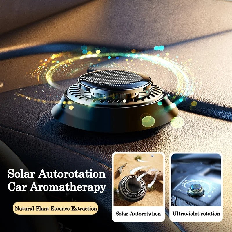 Solar Rotating Air Freshener — Double Ring Diffuser